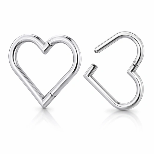 Image of Heart Daith - Titanium