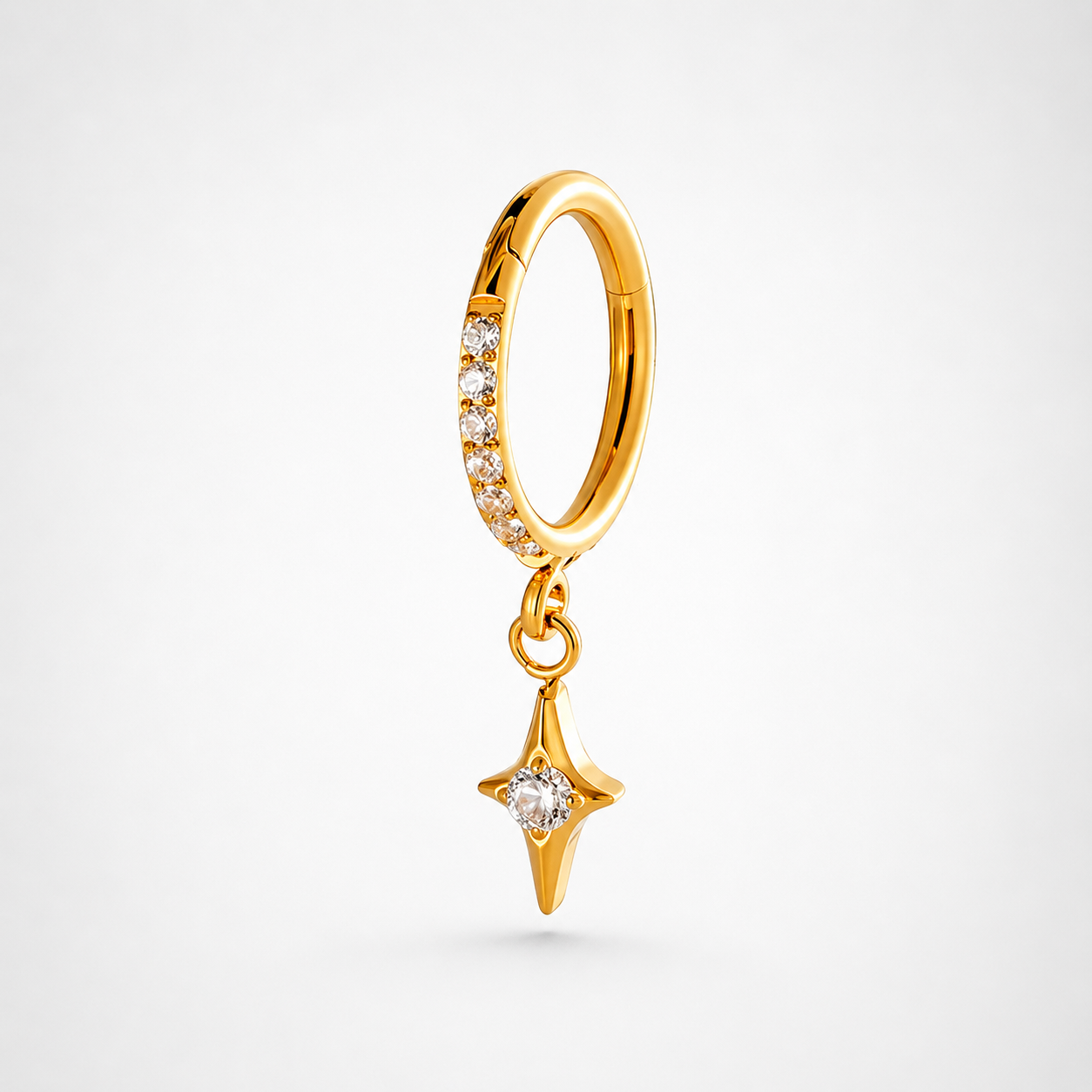 Starlight Hoop - Titanium