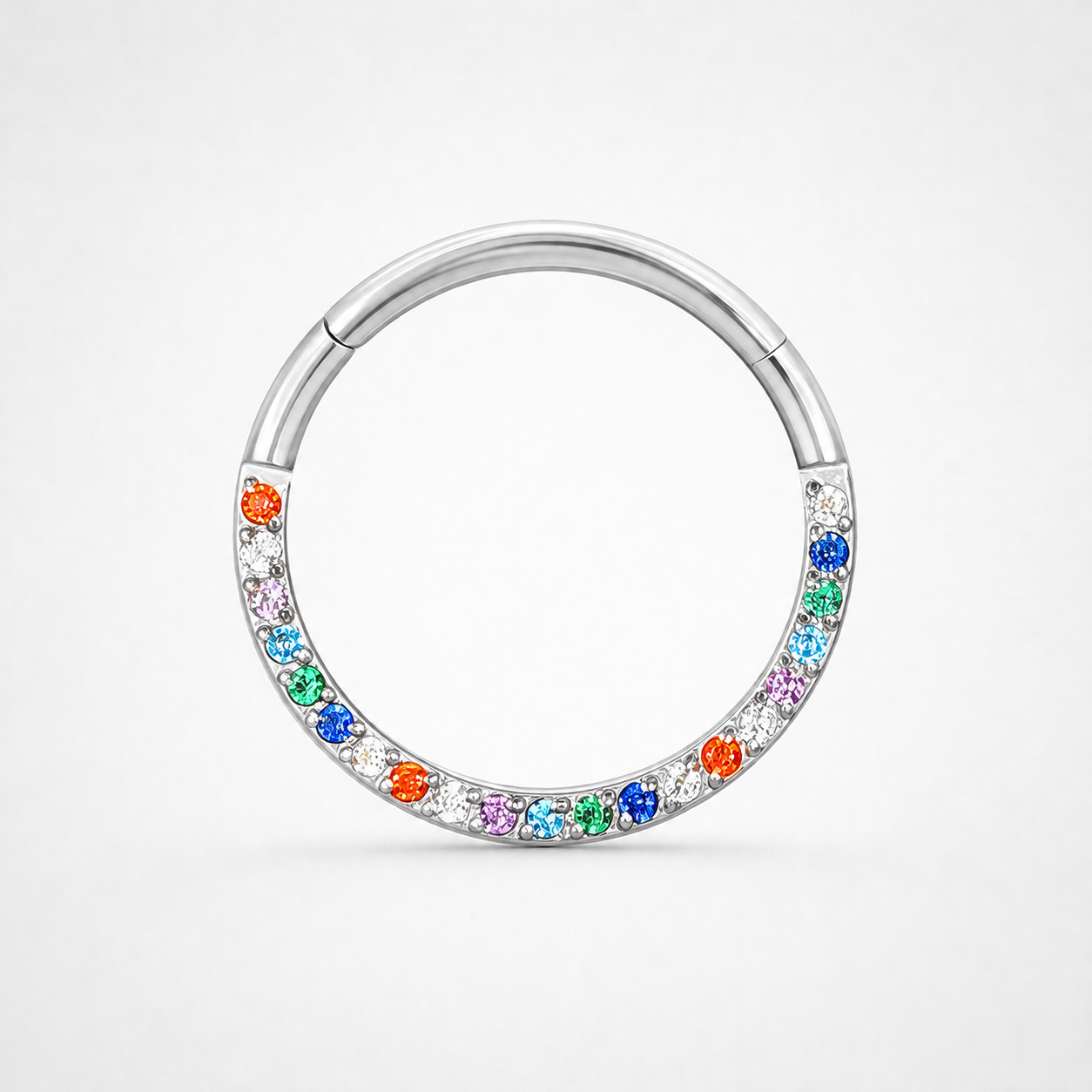 Color Pop Hoop - Titanium