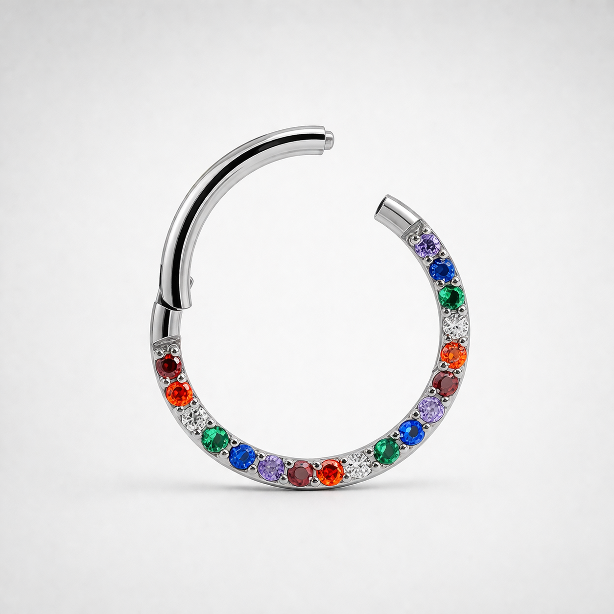 Color Pop Hoop - Titanium