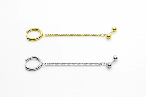 Image of Hoop Ring & Cartilage Barbell