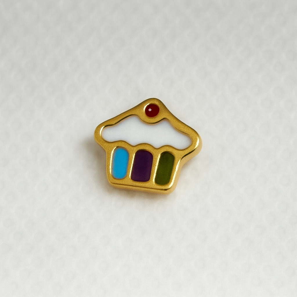cupcake (just Top) - Titanium