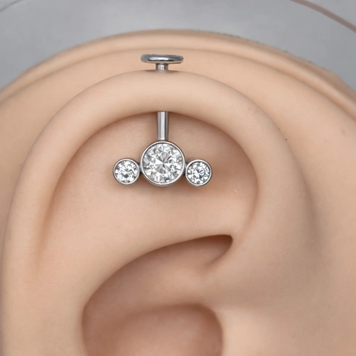 Image of Orbit Three Titanium - Vertical Helix