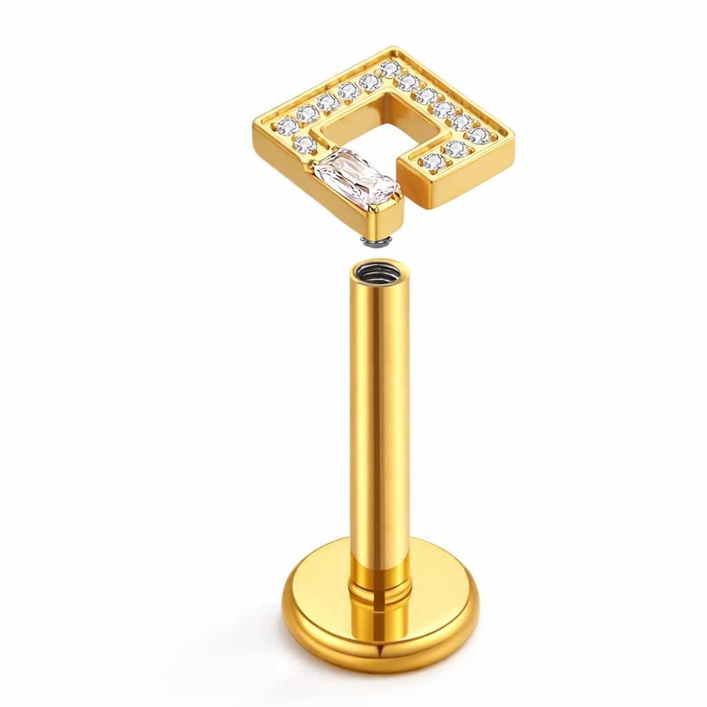 Quadra Stud - Titanium