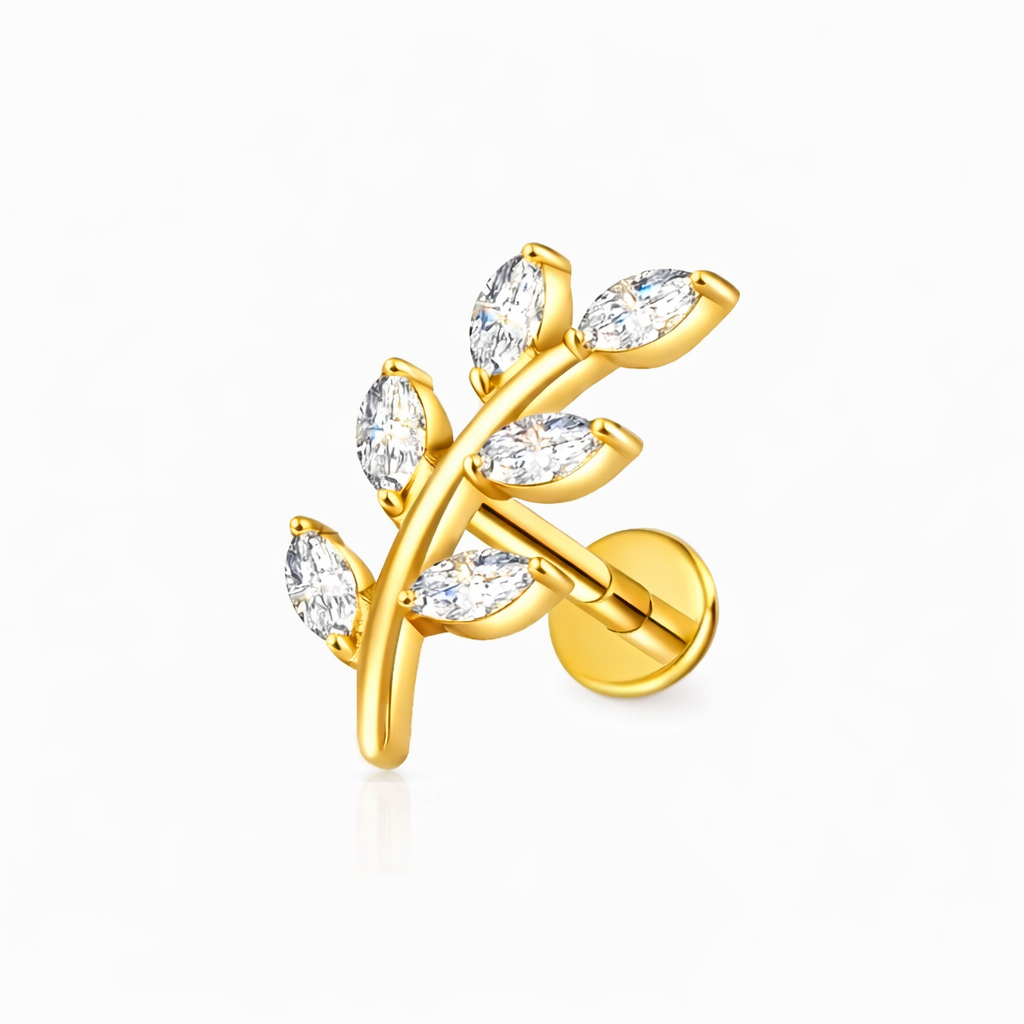 Laurel Leaf - Titanium