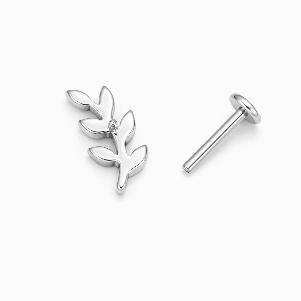 Laurel Leaf - Titanium