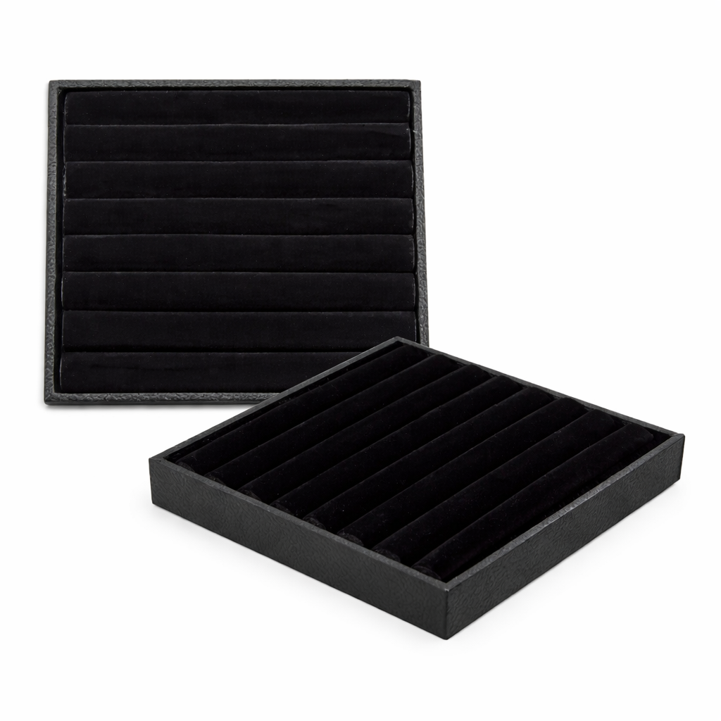 Black Tray Velvet Display 