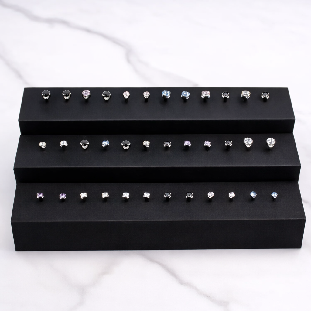 3-piece Threadless Or Threaded End Display Set