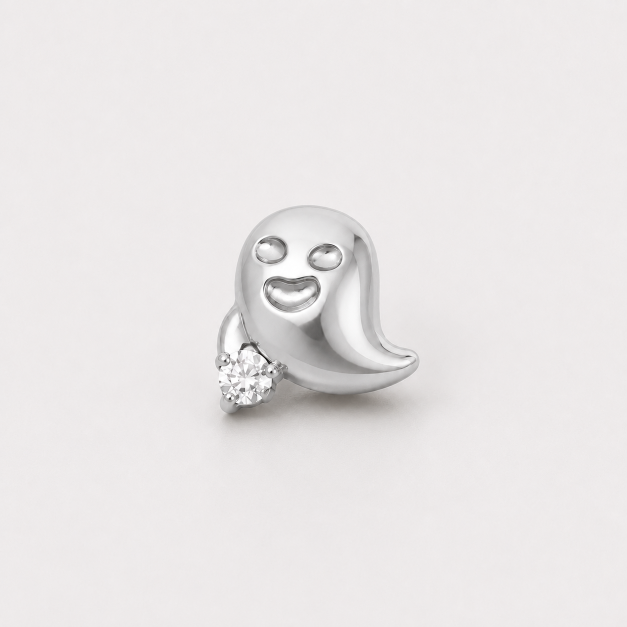 Happy Ghost Replacement (just Top) - Titanium