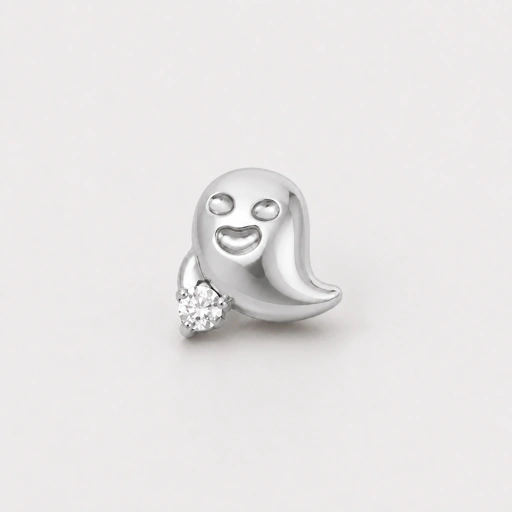 Happy Ghost Replacement (just Top) - Titanium