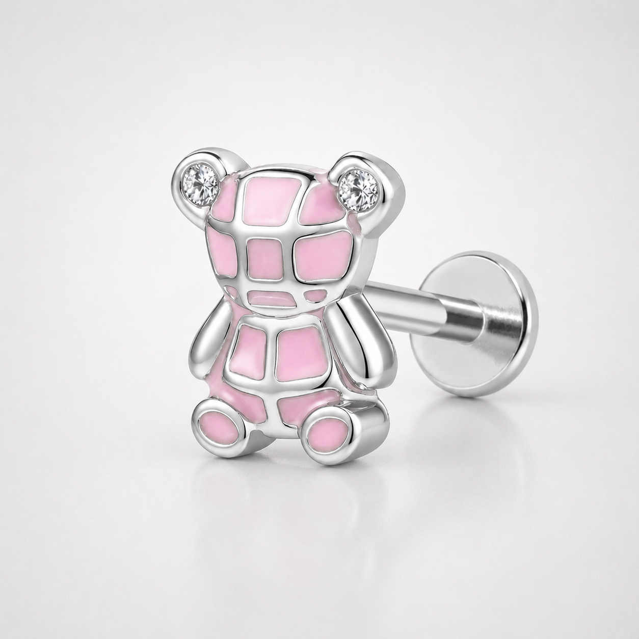 Blush Teddy - Flatback
