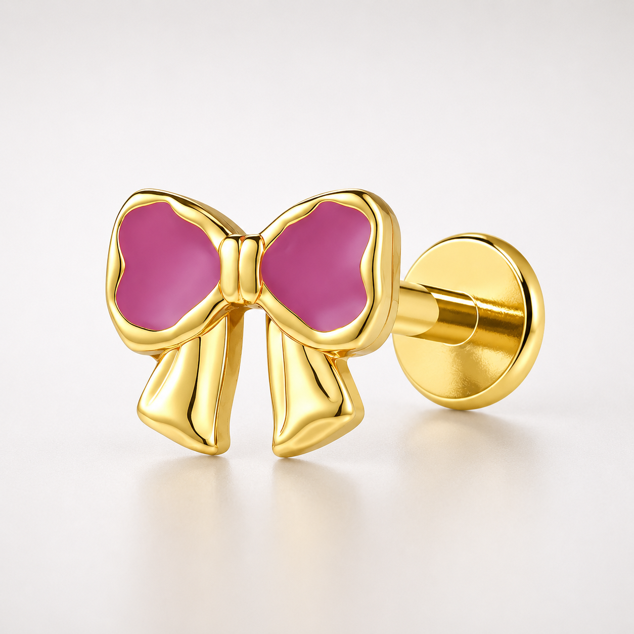 Blush Bow - Flatback