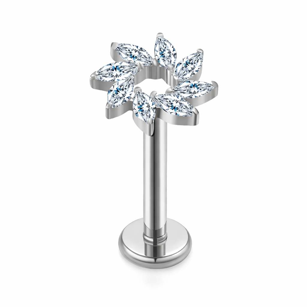 Luxe Floral  - Titanium