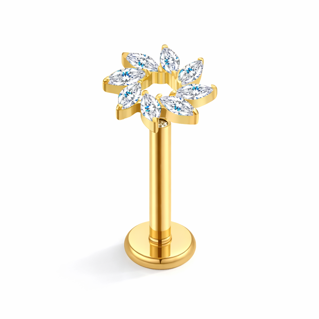 Luxe Floral  - Titanium