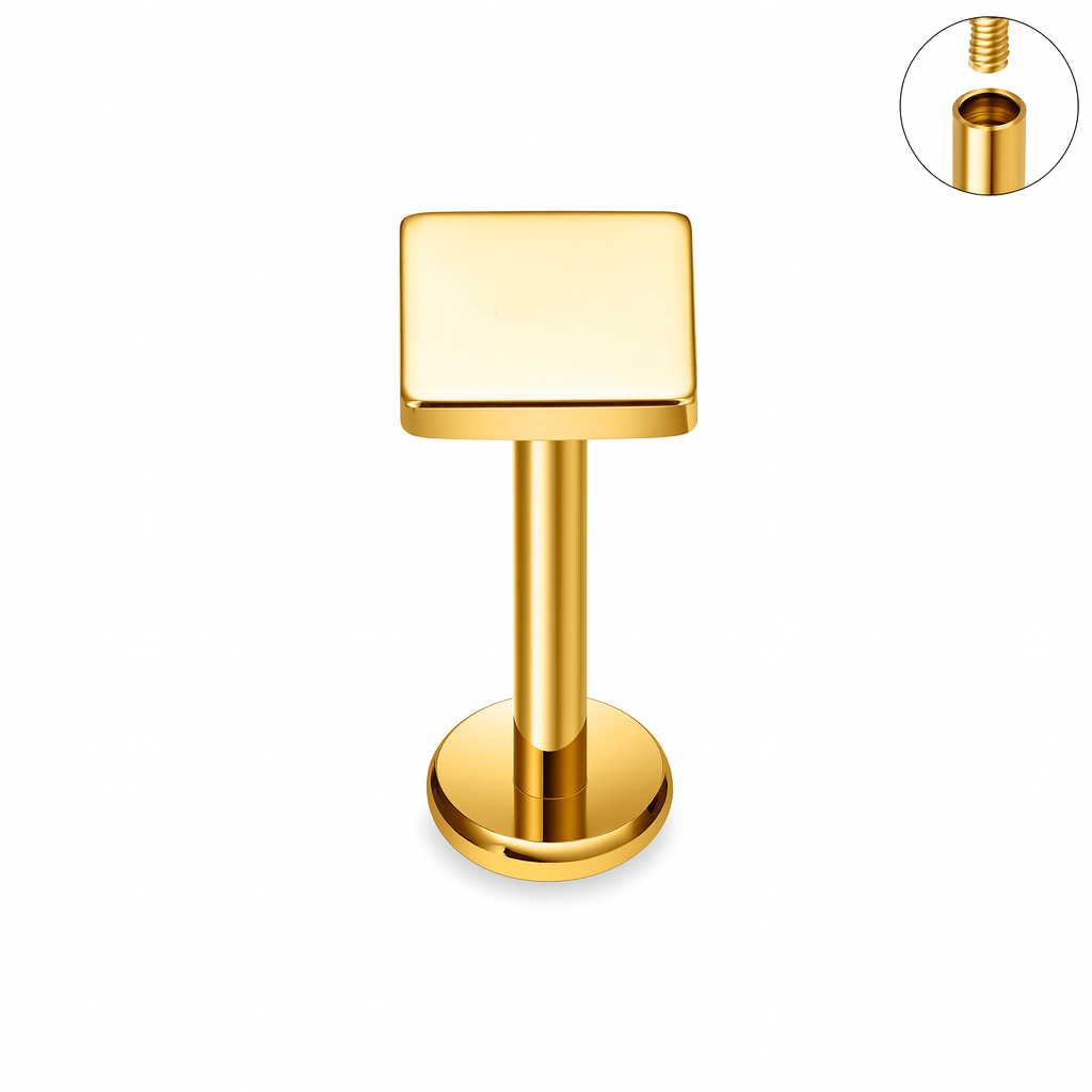 Solid Square -Titanium