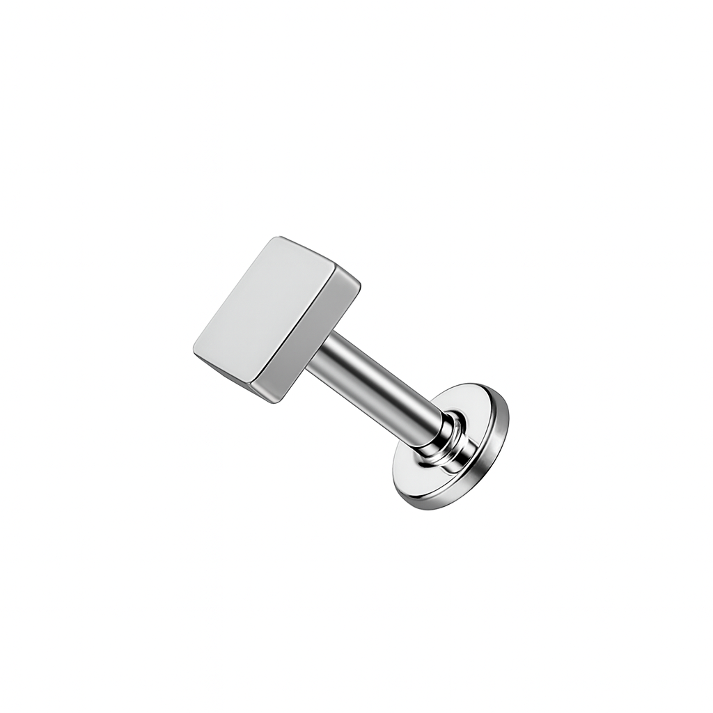 Solid Square -Titanium