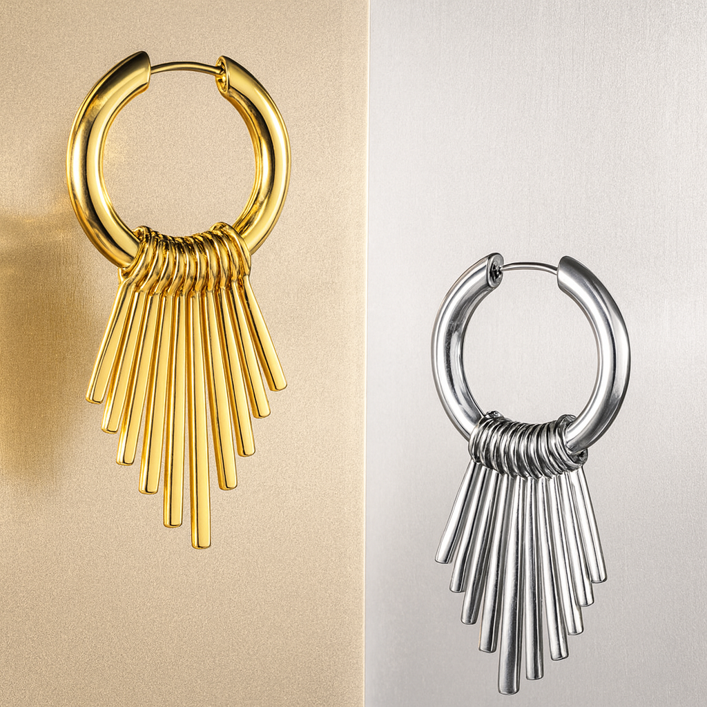Maya Sunbeam Earring (Include Bar charm 11pcs)