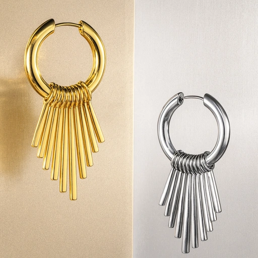 Image of Maya Sunbeam Earring (Include Bar charm 11pcs)