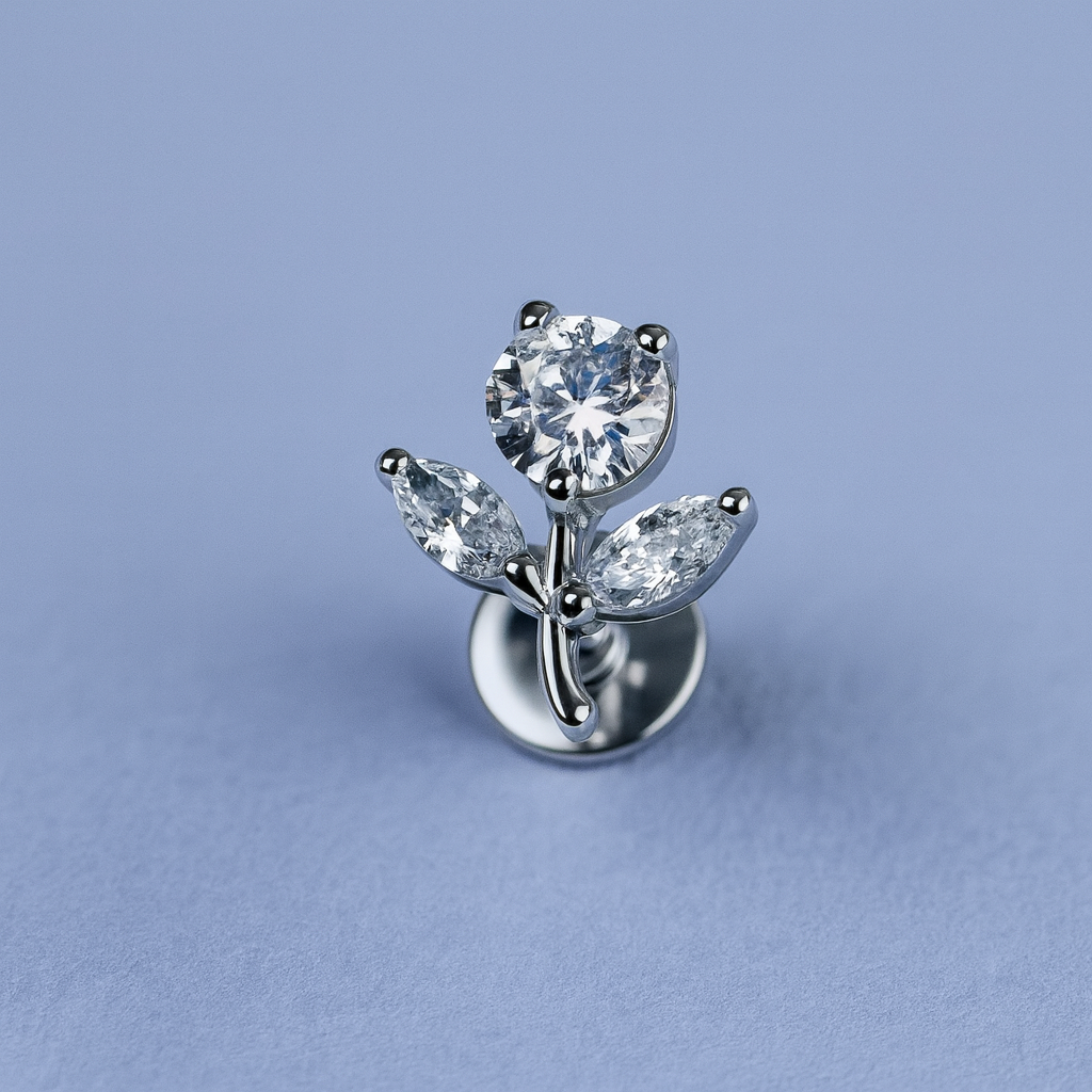 Crystal Bud - Titanium