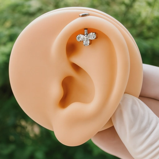 Image of Lucky Charm - Floating Helix