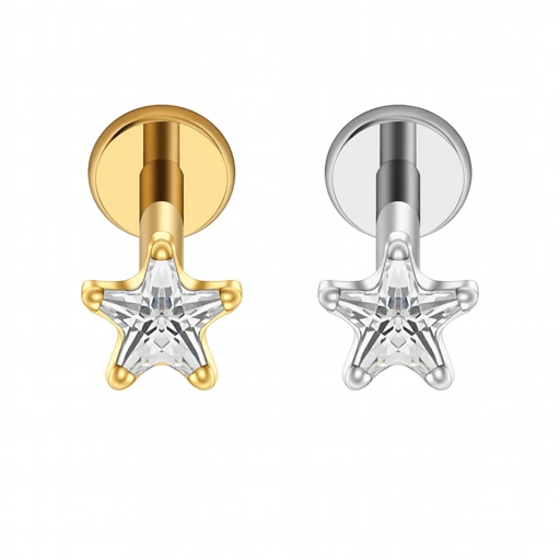 Image of Crystal Star - Titanium