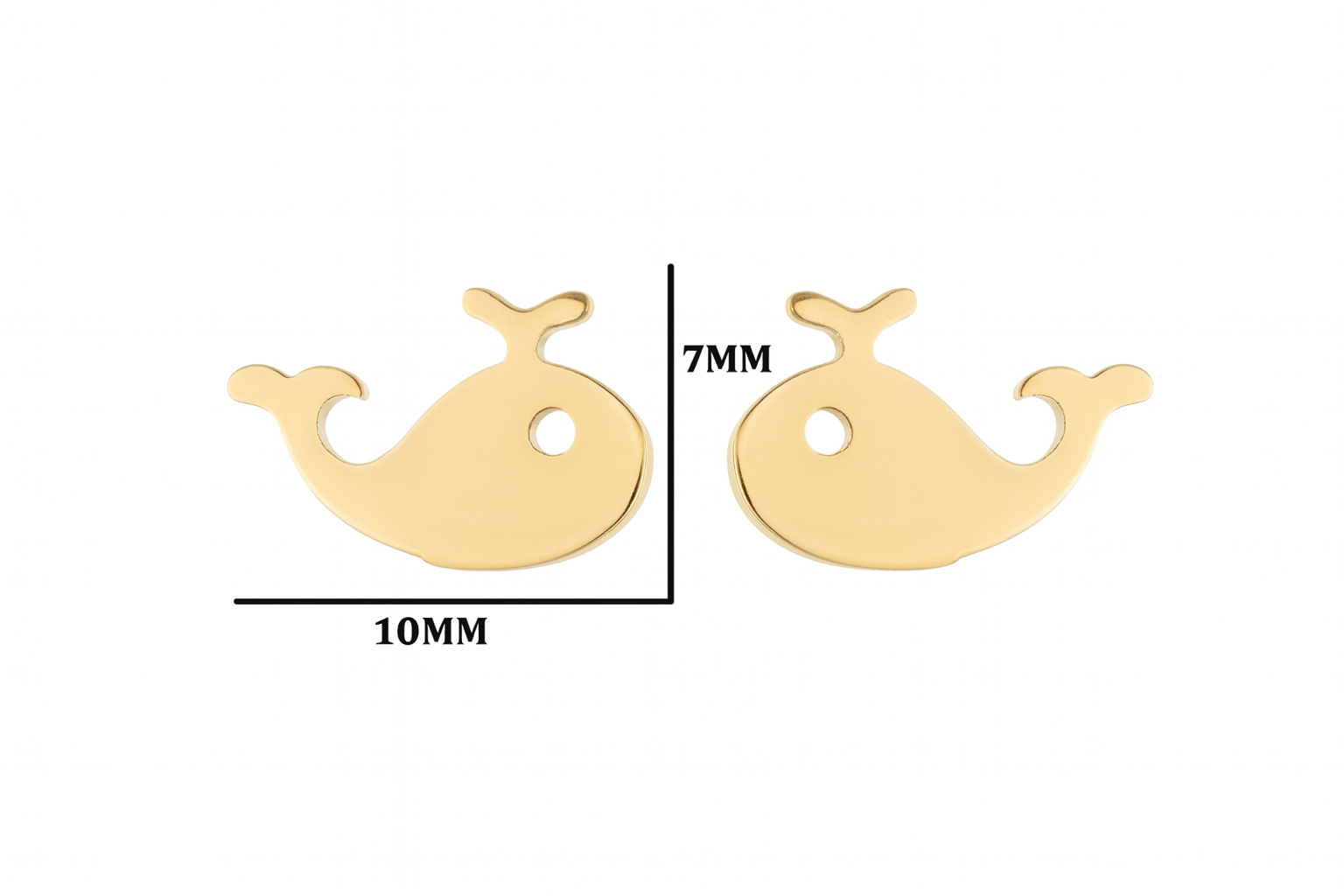 Tiny Whale (just Top) - Titanium