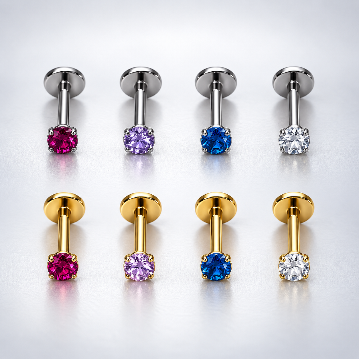 Round Solitaire - Titanium