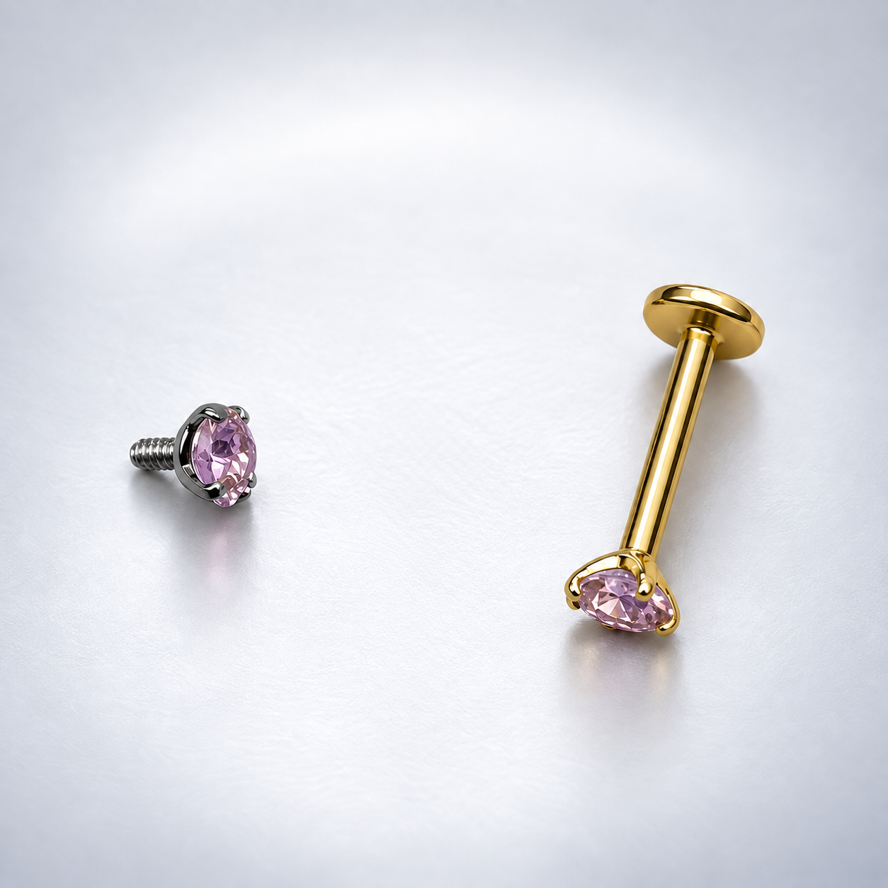 Round Solitaire - Titanium