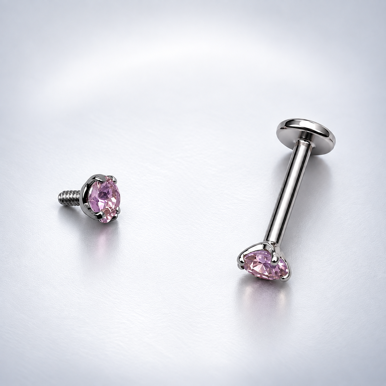 Round Solitaire - Titanium