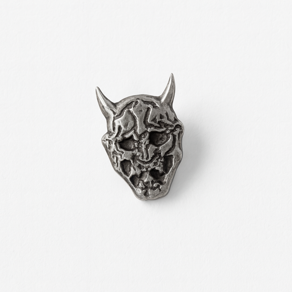 Demon Skull (just Top) - Titanium