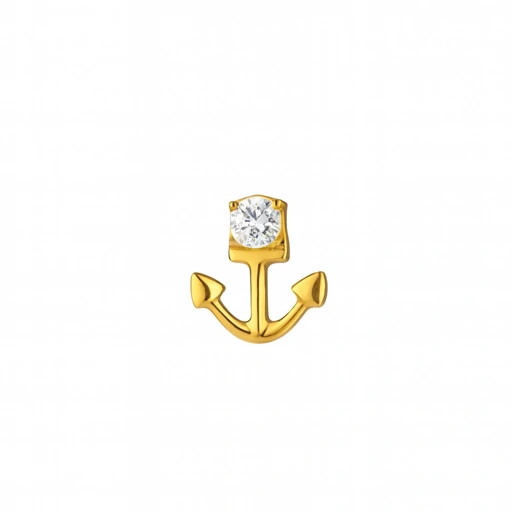 Image of Diamond Anchor (just Top) - Titanium