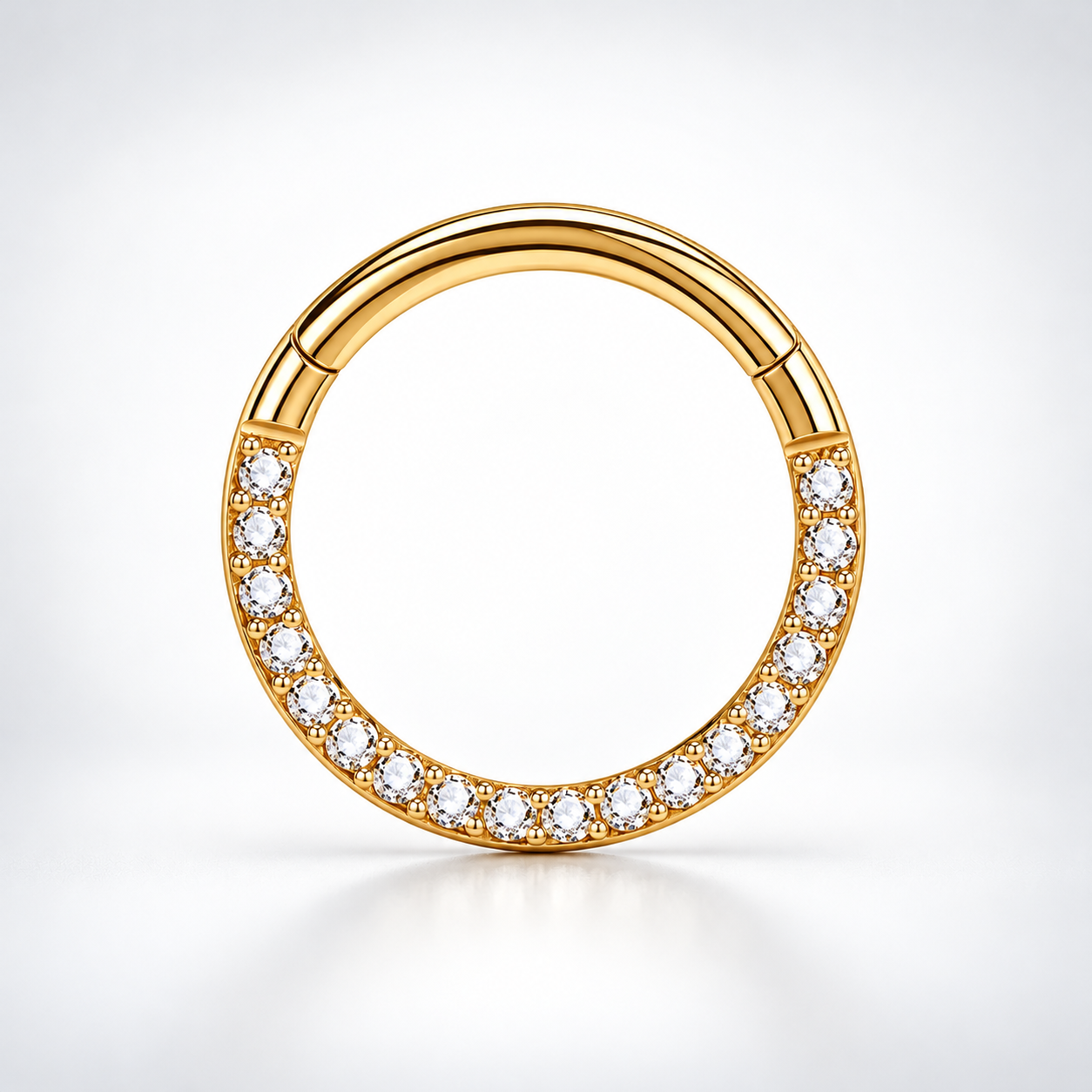 Diamond Pave Clicker - Titanium