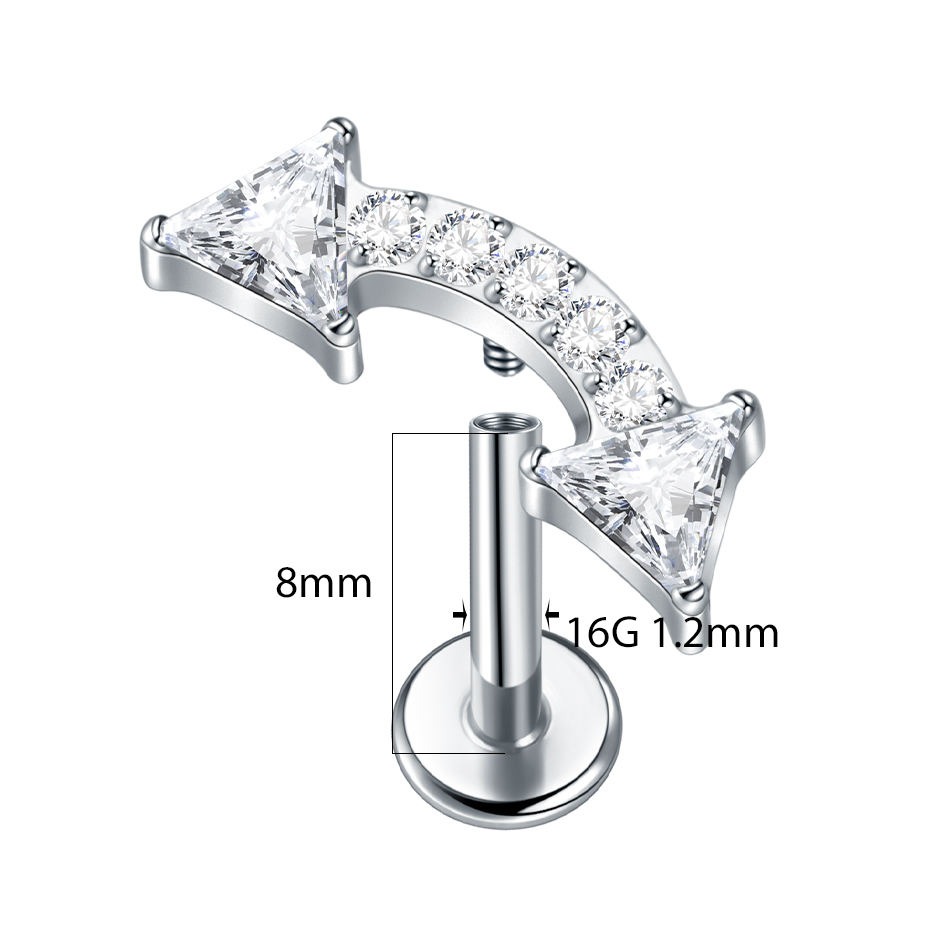 Double Arrow - Titanium