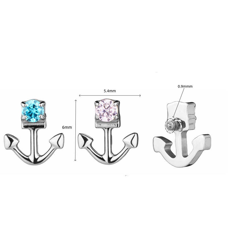 Diamond Anchor (just Top) - Titanium