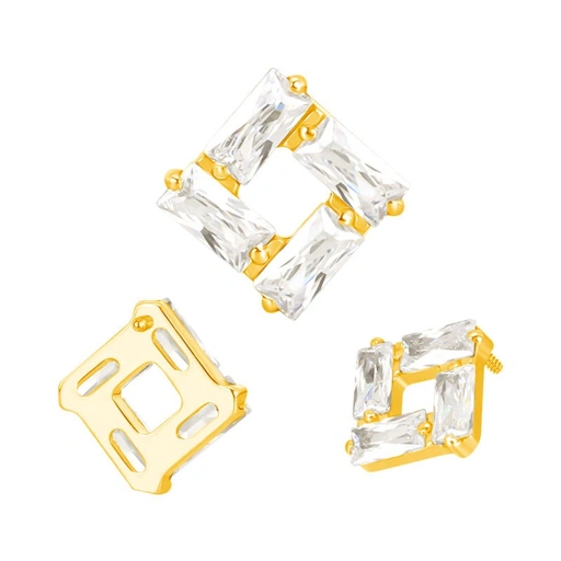 Image of Diamond Window (just Top) - Titanium