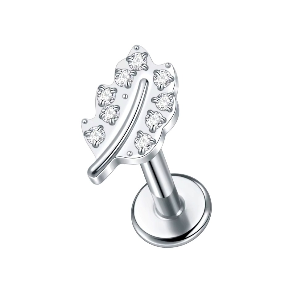 Crystal Leaf - Titanium