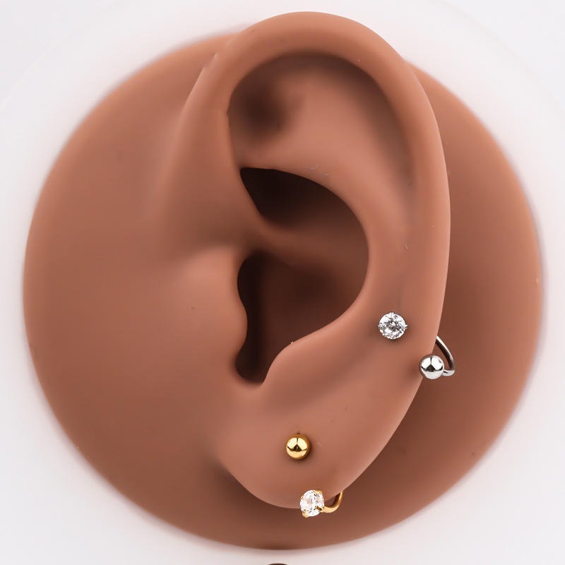 Lustrous Horseshoe - Titanium