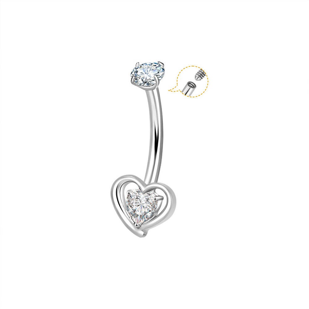 Veloura Heart - Titanium