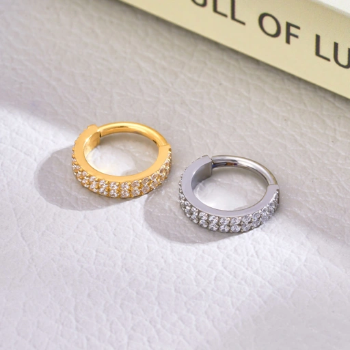 Image of Luminara Hoop - 316L