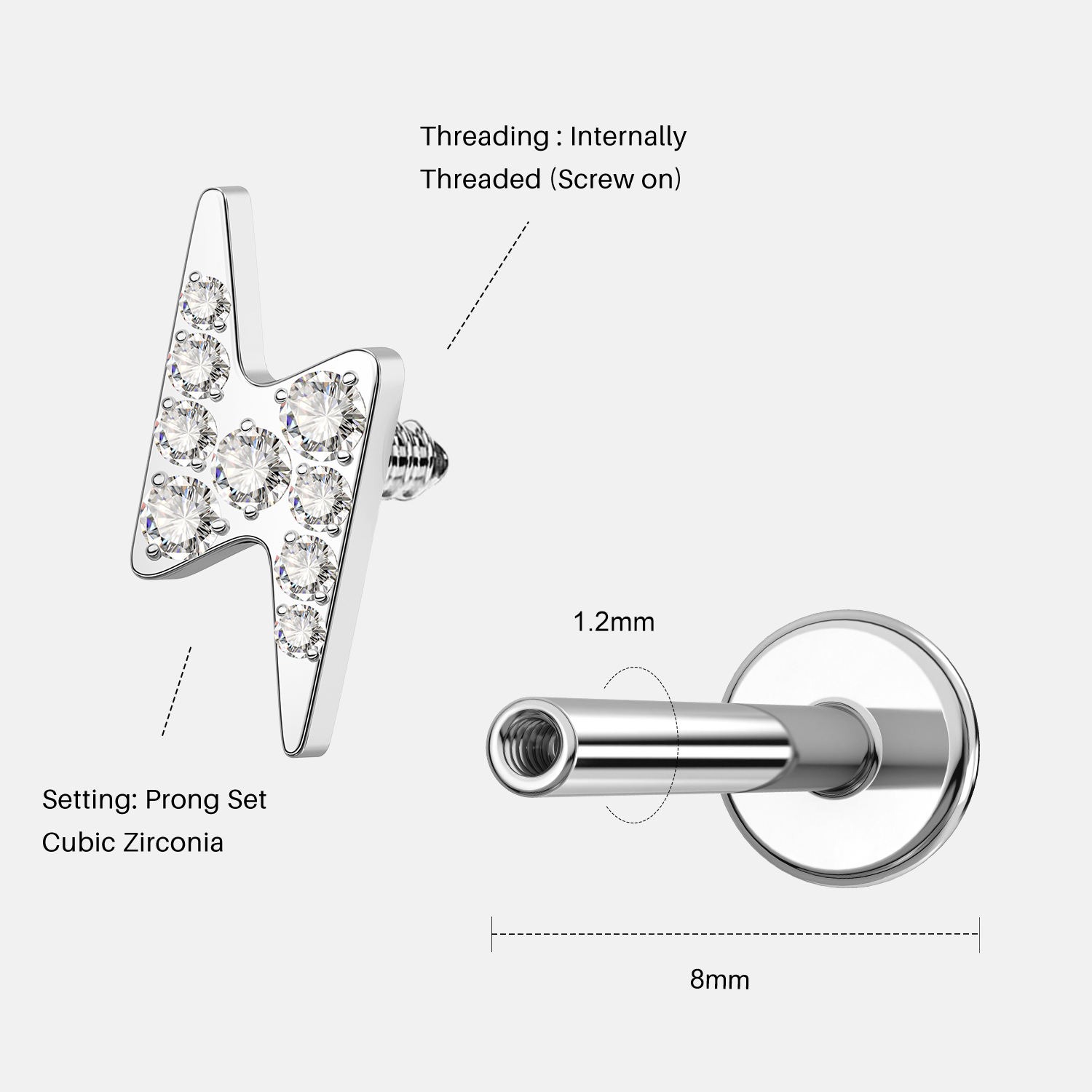 (new) Flazh Crystal - Titanium