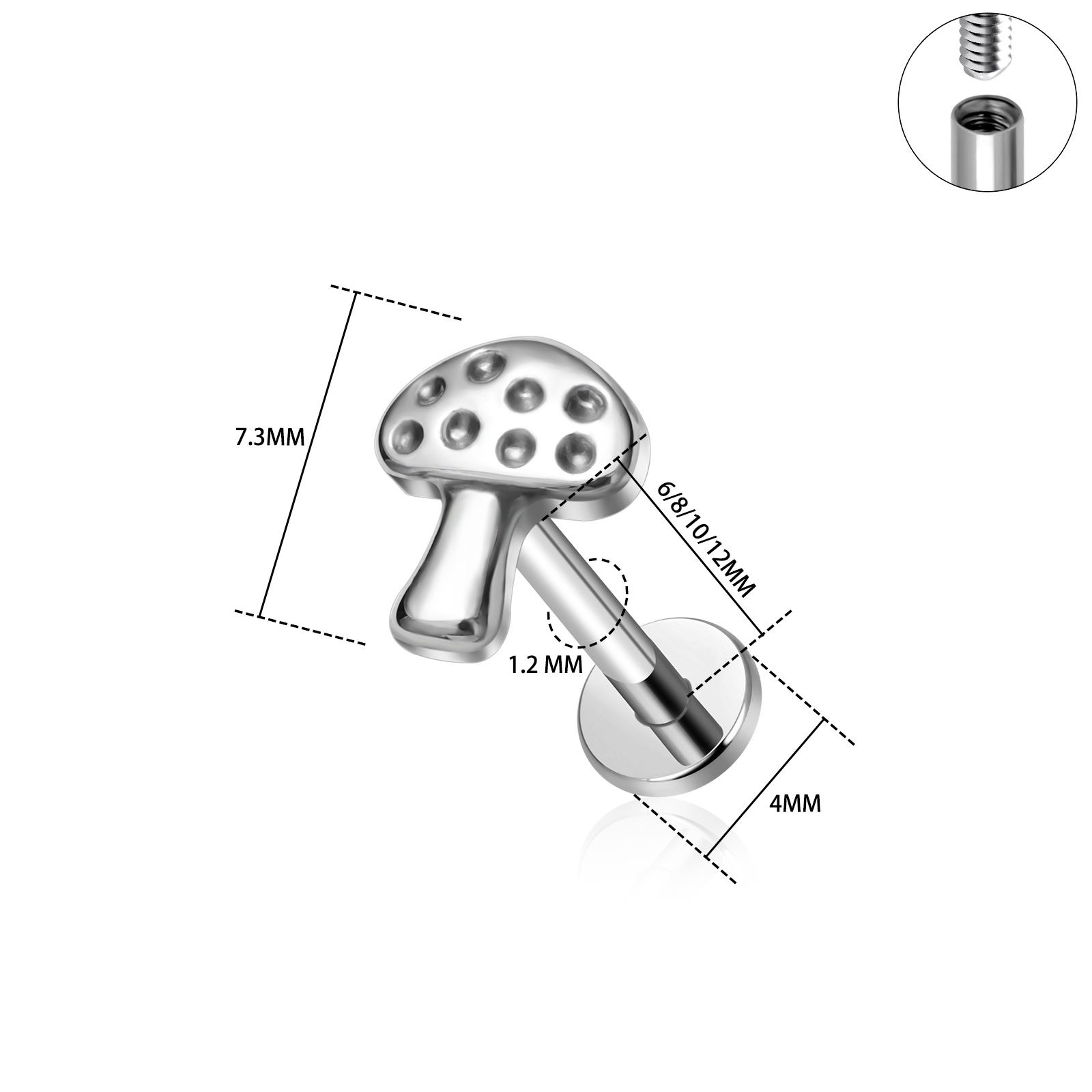 Mushroom - Flatback