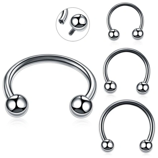 Image of Internally Threaded Steel Horseshoe