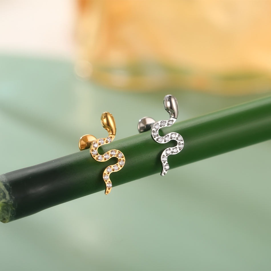 Snake Crystal - Titanium
