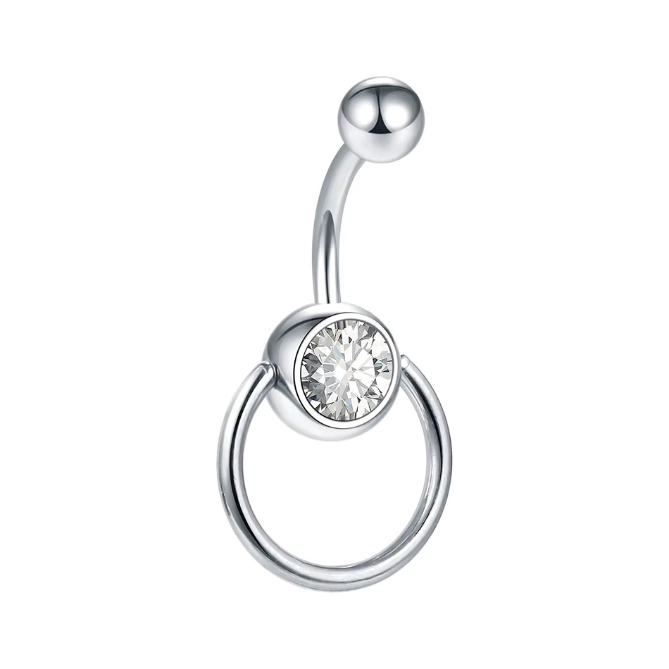 Ombligo Belly - Titanium 