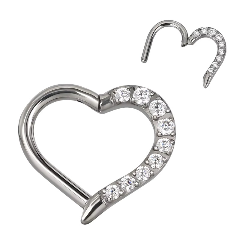 Eternal Heart Ring - Titanium