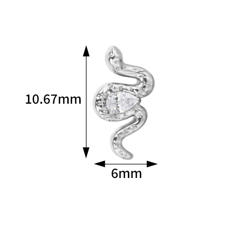 Coiled Snake Replacement (just Top) - Titanium