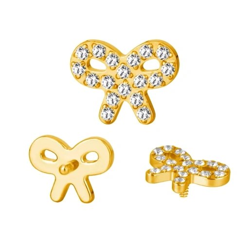 Image of Bowknot Replacement (just Top) - Titanium