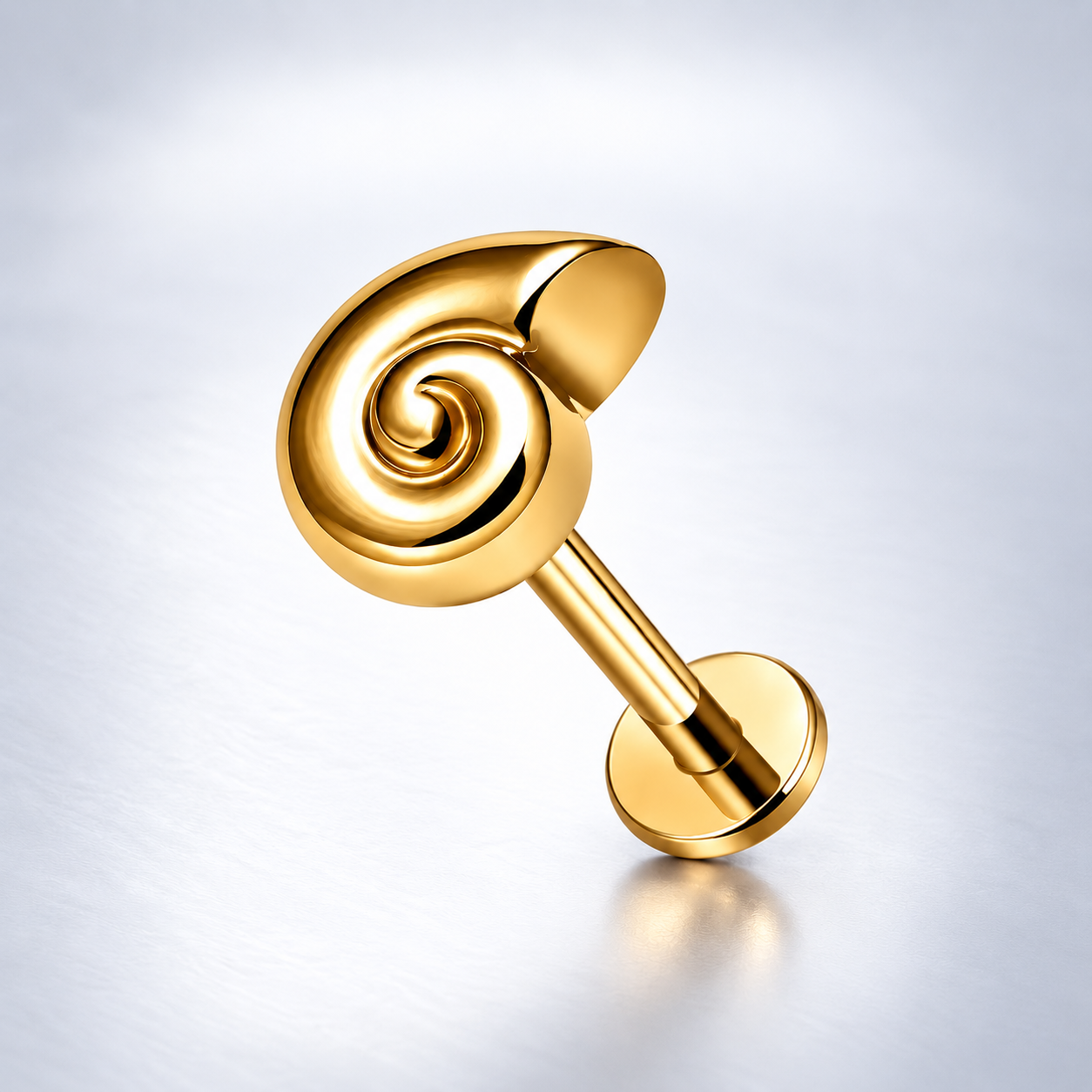 Spiral Shell - Titanium
