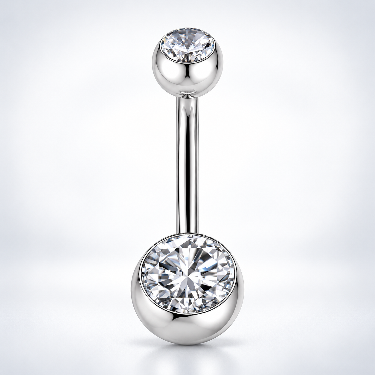 Gemstone Belly - Titanium