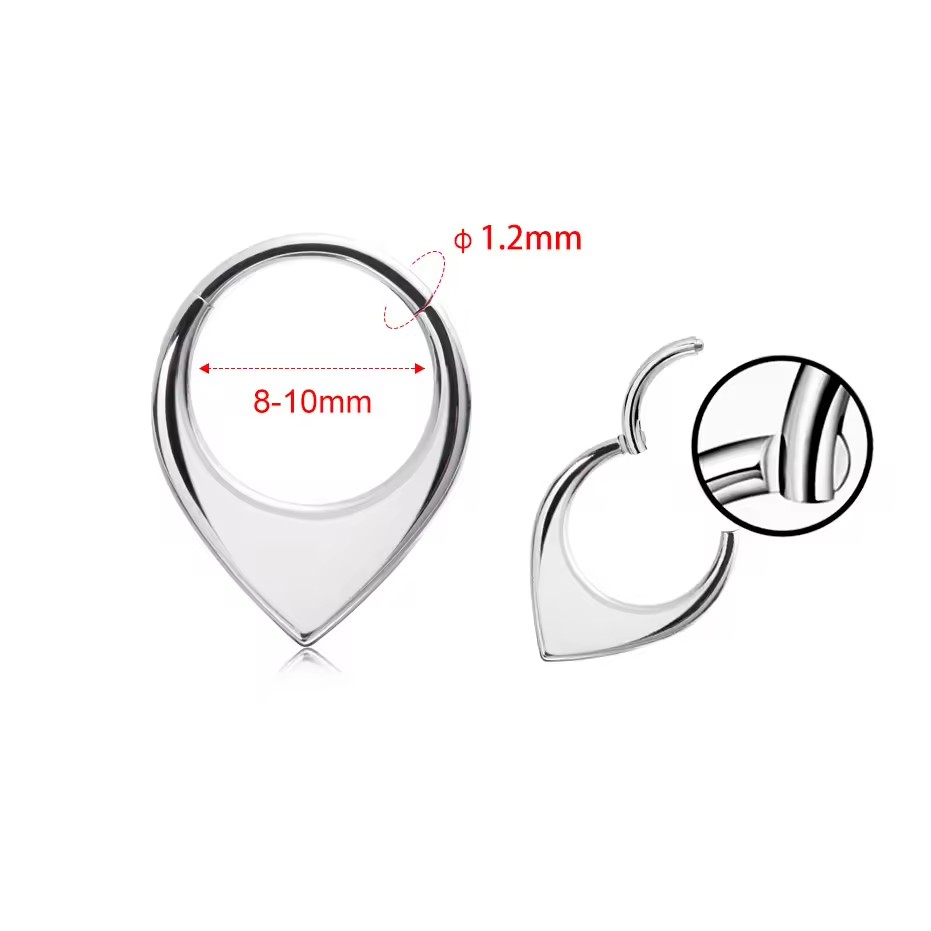 Teardrop Hoop - Clicker